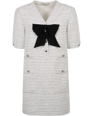 Alessandra Rich Mini Dress - Gray