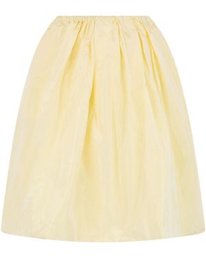 Prada Gonna In Taffetà - Giallo