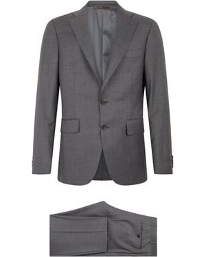 Canali Complete Jacket And Trousers - Grey