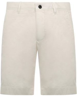 Slowear Cotton Bermuda - White