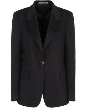 0205 Tagliatore Single-Breasted Jacket J-Paris - Black
