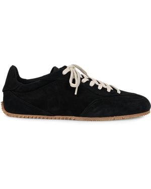 Axel Arigato Suede Trainer With Laces - Black