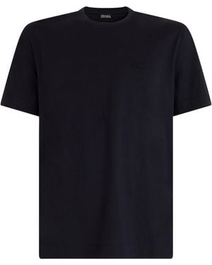 ZEGNA T-shirt a maniche corte - Nero