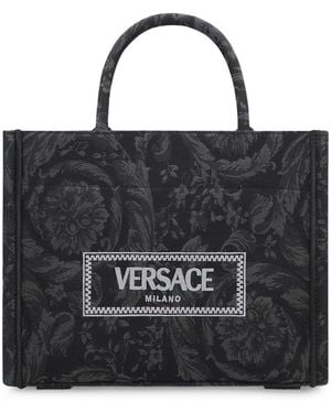 Versace Tote Bags - Nero