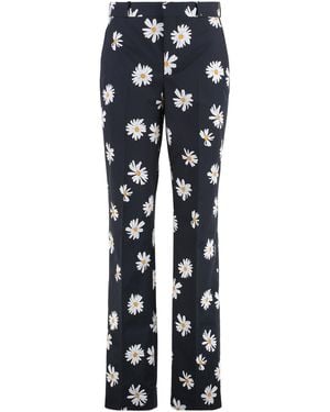 Moschino Cotton Trousers - Blue
