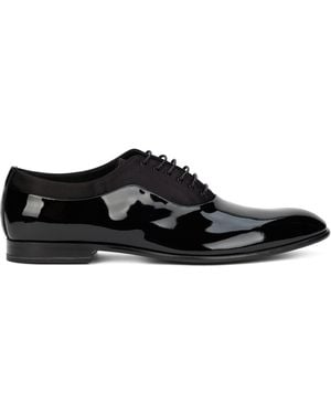 Dolce & Gabbana Shiny Leather Shoes - Black