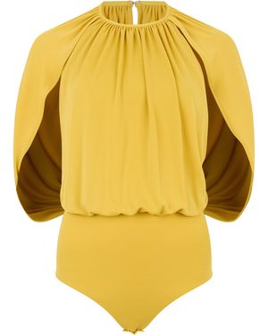 Des Phemmes Body in jersey stretch - Giallo