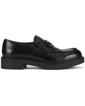 Prada Scarpa slip on in pelle - Nero