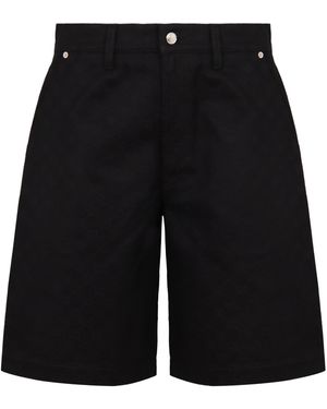 Gucci Cotton Bermuda Shorts - Black