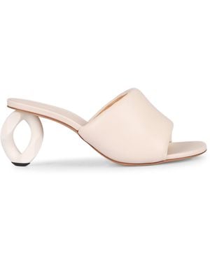 JW Anderson Leather Mules - Pink