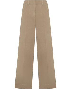 Slowear Wide Trousers - Natural
