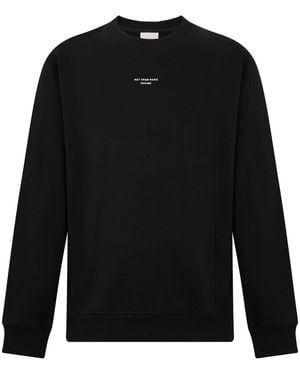 Drole de Monsieur Cotton Sweatshirt - Black