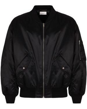 Saint Laurent Jackets - Black