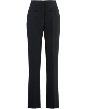 MSGM Crêpe Tailored Trousers - Blue