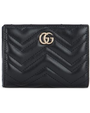 Gucci Gg Marmont Wallet - Black