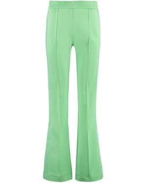 Fendi Logoed Side Stripes Track Trousers - Green