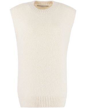 Stella McCartney Maglione in misto alpaca - Neutro