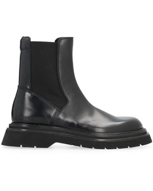 DSquared² Solid Slip On Boots - Black