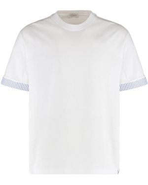 Tシャツ・カットソー PAOLO PECORA Men T Shirts LF03241691101 White PAOLO PECORA KIDS - annameglio.com shop online