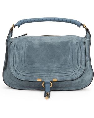 Chloé Marcie Small Shoulder Bag - Grey