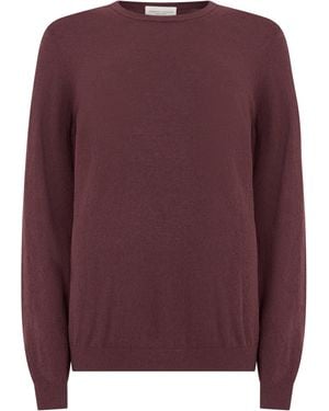Roberto Collina Crew Neck Jumper - Purple