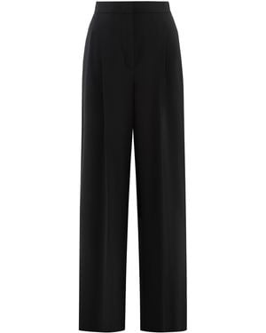 Max Mara Laccato Cady Trousers - Black