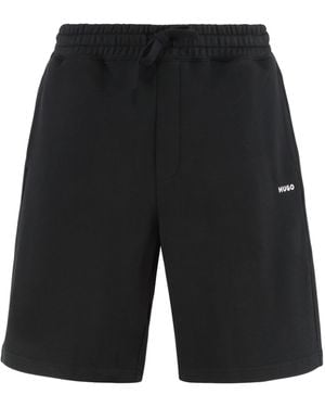 BOSS Cotton Bermuda - Black