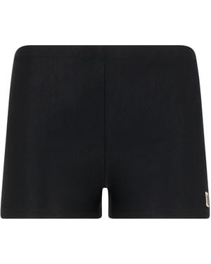 Saint Laurent Slim Fit Swimsuit - Black