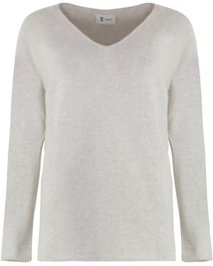 THE (Alphabet) The (Knit) - White