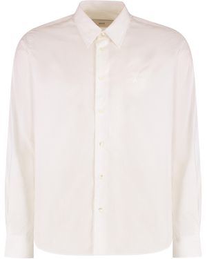 Ami Paris Cotton Shirt - White