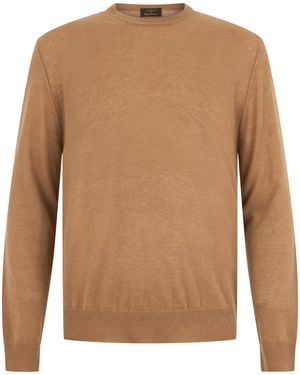 Slowear Cashmere Sweater - Brown