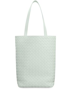 Bottega Veneta Borsa Tote Intrecciato piccola - Blu