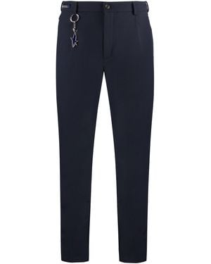 Paul & Shark Technical-Nylon Pants - Blue