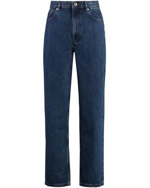 A.P.C. Martin 5-Pocket Straight-Leg Jeans - Blue