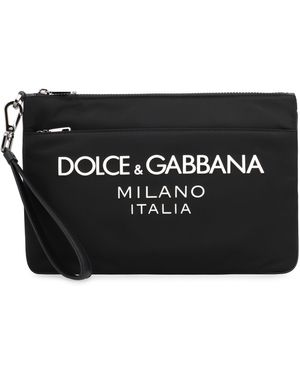 Dolce & Gabbana Pouch in nylon - Nero