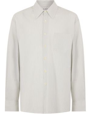 Our Legacy Striped Cotton Shirt - White