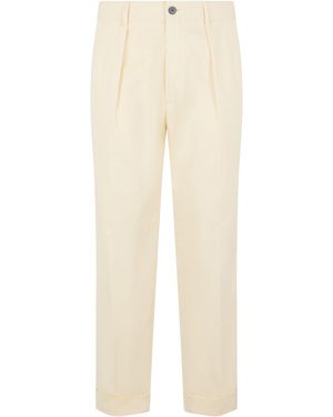 Slowear Tailored Regular Fit Pants - Natural