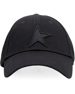 Golden Goose Logo Baseball Cap - Black