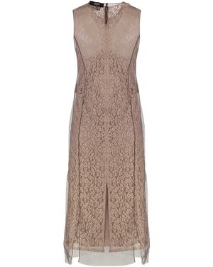chinese dress ladies Fendi Lace Midi Dress