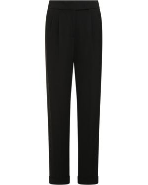 Peserico Viscose Trousers - Black
