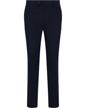 Slowear Slim Cotton Pants - Blue