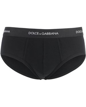 Dolce & Gabbana Slip tinta unita - Nero