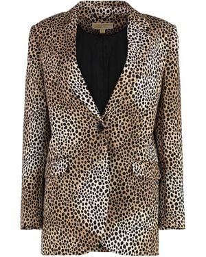 MICHAEL Michael Kors Blazer Single-Breasted Polyester Blazers - Black