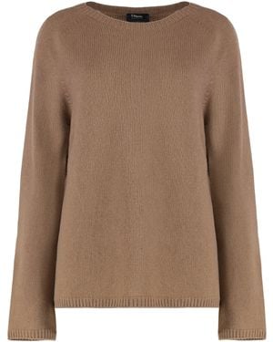 Max Mara Georg Crew Neck Jumper - Brown