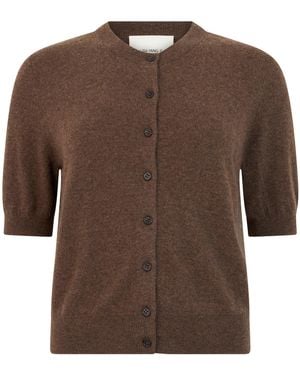 Lisa Yang Cashmere Cardigan - Brown