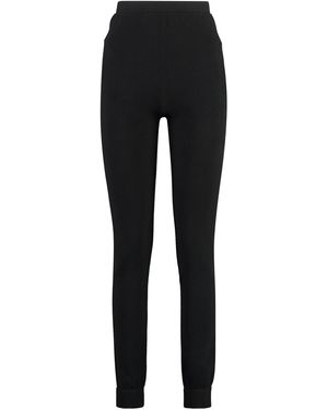 Saint Laurent Cashmere Pants Track Pants - Black