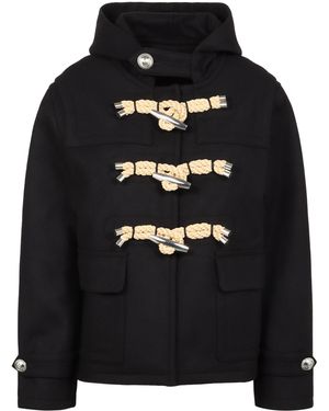 Rabanne Wool Blend Jacket - Black