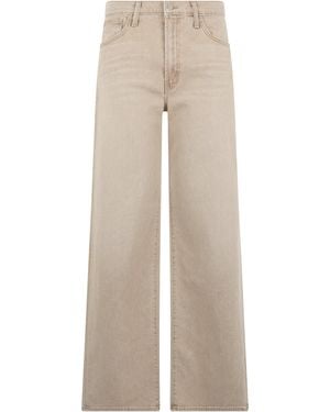 Mother Wide Jeans - Natural