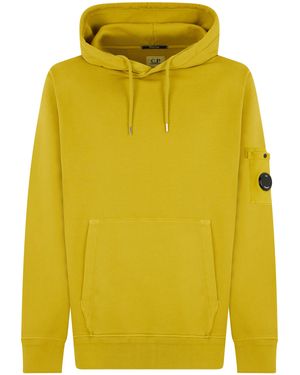 C.P. Company Hoodie Made Of Cotton - Yellow