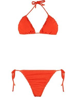 Reina Olga Bikini Concetta con reggiseno a triangolo - Rosso
